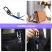 Buy Tuzhe Keychain Carabiner Set - 3 Rust-Free Steel Carabiners with 6 Key Rings in Black Red Blue | International Shipping Available - Buy Online on GoSupps.com