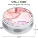 Nipichsha Small Pill Box - Cute Medicine Organizer for Purse & Pocket - Portable Pill Container for Vitamins & Supplements - Pink Marble Design - Buy Online on GoSupps.com