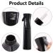 9-Row Bristle Brush & Detangling Brush Set with Continuous Spray Bottle - Black+Blue - Buy Online on GoSupps.com