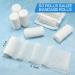 50-Pack 4x4yd Sterile Gauze Bandage Rolls for Wound Care - Medical Grade Fluff Wrap Roll - Buy Online on GoSupps.com