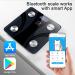Gravity + Scale Body Weight Weight Scale for Fat BMI Water BMR Muscle Mass with Smartphone APP Bathroom Balance for Health Digital Scale for Bathroom Scale Limit 400lb/180kg Black - Buy Online on GoSupps.com