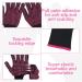 Kuryt Heat Resistant Gloves for Hair Styling - 1 Pair | Non-Slip Silicone Protection, Ideal for Hairdresser Irons, Wands, Flat Irons, and Hot-Air Brushes - Buy Online on GoSupps.com