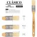 Escoda Clasico 2360 Flat Mottler Brush | Size 18 Chungking Hog Bristle for Oil & Acrylic Painting - Buy Online on GoSupps.com