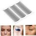  NULYLU 20 Sheets Black Double Eyelid Eyeliner Stickers Double Eyelid Tape Stickers for Fashion Eye Makeup Self-Adhesive Eyeliner Strip - Buy Online on GoSupps.com