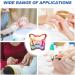 Baluue Dappen Dish Butterfly Shaped Glass Crystal Dappen Dish Cup Nail Art Liquid Powder Nail Crystal Bowl Glassware Tools for Nail Art Manicure 5.00X4.20X2.50CM - Buy Online on GoSupps.com