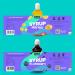 Bubble Mania Fruit Bubble Tea Syrup - Blauberre Mango Peach Watermelon | 4 x 500 ml | Perfect for Bubble Tea Cocktails Ice Cream & Cakes - Buy Online on GoSupps.com
