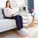 Innovagoods foot warmer ergonomically designed and portable 3 adjustable temperature levels 1.5mt power cables warms your feet in seconds ideal for winter.