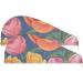 Blooming Tulips Hair Towel 2 Pack | Super Absorbent Quick Dry Turbans for Women & Girls - Buy Online on GoSupps.com