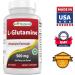 Best Naturals L-Glutamine 500mg 250 Tablets - Pack of 2 (500 Count Total) - Buy Online on GoSupps.com