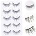 minkissy 5 Pairs False Eyelashes Eyelash Reusable Eyelashes Glue False Lashes Banana Hair Claw Clips Pink Handmade Eyelashes Fluffy Volume Lashes Fake Lashes Tool Artificial Fiber 3d Dense - Buy Online on GoSupps.com