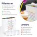 Kerpers 7-Day Pill Organizer | Made in Germany | 4-Compartment Medicine Box for Morning Noon Evening Night | 2-Piece Set (White & Colorful) - Buy Online on GoSupps.com