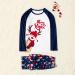PatPat Family Matching Christmas Pajamas Set - Tree Snowflake & Letters Print Sleepwear in Dark Blue | Xmas Outfits for Women - Buy Online on GoSupps.com