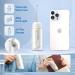 Portable Retractable Water Dental Flosser - Cordless Oral Irrigator for Gum & Orthodontic Care | 3 Pressure Modes | IPX7 Rechargeable for Home & Travel - Buy Online on GoSupps.com