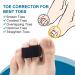Kimihome Toe Splints - Corrector for Overlapping Toe, Hammer & Crooked Toes - 10 Packs of Toe Tapes - Black - Buy Online on GoSupps.com