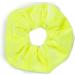 Mytoptrendz Premium Velvet Hair Scrunchie Ponytail Hair Band Bright Yellow Neon - Buy Online on GoSupps.com