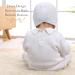 Boys' White Baptism Onesie | Linen Romper for Newborns | Christening Outfit 0-18 Months - Buy Online on GoSupps.com