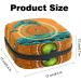 Portable Women's Menstrual Bags | Retro Ethnic Mandala Dolphin Design | Perfect for Pads & Cups - Ideal for Teen Girls - Buy Online on GoSupps.com