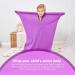 YAERSI Medium Sensory Sock 47''L X 27''W | Special Supplies Full-Body Wrap for Stress Relief | Self-Calming & Relaxing Body Sock - Purple - Buy Online on GoSupps.com