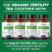 Zazzee Myo-Inositol Capsules & USDA Organic Fertility Tea - Support for Fertility and Reproductive Health - Buy Online on GoSupps.com