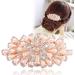 Sweet Crystal Sparkling Bowknot Hair Pins Rhinestone Pearl Flower Hair Clip Hairpin for Party Wedding Daily Applies to Bun Updo - Buy Online on GoSupps.com