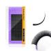 Nagaraku single eyelashes Individual eyelash extension permanent volume eyelashes eyelash extensions gently of course matt black single size (thick 0.07 c curl 12mm) 12mm 0.07 c