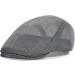 VOBOOM Men's Breathable Mesh Summer Hat Newsboy Beret Ivy Cap - Grey - Buy Online on GoSupps.com