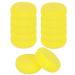 12 Pcs Yellow Round Painting Sponges Synthetic Artist Sponges Face Painting Sponges Applicator Watercolor Pottery Sponges for Throwing Acrylic Paint Crafts Ceramics Household Use and More(2.8 Inch)