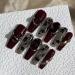 Temperament-enhancing manicure cherry color is white in autumn and winter. Hand-wearing nail leaves is a dream explosion.(L) - Buy Online on GoSupps.com