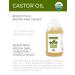 Buy Velona USDA Organic Castor Oil - 1 Gallon | Cold Pressed Natural Oil for Hair Eyelashes & Eyebrows | Hexane Free USP Grade - Buy Online on GoSupps.com