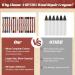 Wood Filler Sticks - 16 Color Wax Crayons for Furniture Repair Scratch & Scuff Fixes on Wood Floors Cabinets & More - Buy Online on GoSupps.com