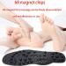 Yarpiany Acupressure Magnetic Massage Insoles for Women - Foot Therapy Pain Relief Shoe Inserts with 68 Magnets - Buy Online on GoSupps.com