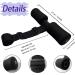 Denlydom Nordic Hamstring Curl Strap: Portable Ab & Leg Exercise Equipment for Fitness Workouts - Adjustable Sit Up Assistant with Door Anchor for Nordic Curls & Spanish Squats - Buy Online on GoSupps.com
