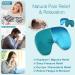 Atsuwell Microwave Heating Pad - Moist Heat Eye Compress for Migraines, Headache, Stress Relief - Cold Sinus Mask for Sinus Pressure - Green - Buy Online on GoSupps.com