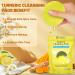2 Pack Turmeric Soap Bar & Exfoliating Pads - Cleanse & Moisturize Acne Scars | Vitamin B5 & Lemon Infused - Buy Online on GoSupps.com
