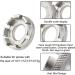 Goabroa Spoke Wrench - 8 Way Hard Steel Bike Rim Truing Tool for Bicycle Wheel Tension Adjustment - Buy Online on GoSupps.com