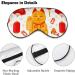 LynaRei Japanese Good Luck Cat Sleeping Mask - Style-4 | Adjustable Strap Blindfold for Light Blocking - Buy Online on GoSupps.com