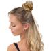 2 PCS Large Premium Hair Velvet Scrunchies in Golden Brown for Women, Girls, and Kids - Buy Online on GoSupps.com