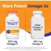 OmegaVia Ultra Concentrated Omega-3 Softgels 60ct - Premium Fish Oil, Heart Health Support - Buy Online on GoSupps.com