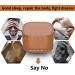 Magicteam White Noise Machine | 20 Non-Looping Natural Sounds | Memory Function | 32 Volume Levels | AC/USB Powered | Sleep Timer | Therapy for Baby, Kids, Adults - Wood - Buy Online on GoSupps.com