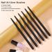 6Pcs Nail Art Brushes for Fine Lines & Details - Gel Polish Painting Brushes Set for Long & Thin Designs - Nail Art Liner Brushes Kit (7/9/11/15/18/25mm) - Buy Online on GoSupps.com