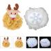 Buy FOMIYES 2pcs Exfoliating Bath Ball & Shower Sponge - Soft Mesh Loofah for Kids Snowflake Design Perfect for Back Scrubbing - International Shipping Available - Buy Online on GoSupps.com