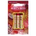 Burt's Bees Kissable Color Holiday Gift Set  3 Lip Shimmers in Gift Box  Warm Collection in Peony  Fig and Rhubarb