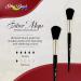 Silver Brush Limited 5618S Size 16 Silver Mop Black Round Paintbrush - Short Handle for Oil, Acrylic, and Watercolor - Buy Online on GoSupps.com