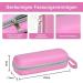 Buy Tunyinsh Travel Case for Oral-B & Philips Sonicare Electric Toothbrush - Portable Pink Case with 2 Heads & Silicone Cover - Buy Online on GoSupps.com
