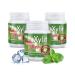 Xylitol sugar bonbon fresh mint as a mund refreshment |100% xylitol - without aspartame |3 doses of 100 pcs each300 candies - 210 g of content