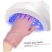 SOESFOUFU 2 Pairs UV Gloves Nail Art Accessory Nail Gloves Gloves for Gel Nails Nail Art Supplies Nail Fingerless Gloves Manicure Gloves UV Rays Gloves - Buy Online on GoSupps.com