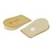 Shoe insoles - heel pads for shoes - heel cushions - heel wedges - 1 pair (M 25 mm)