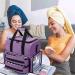 Sac Pour Vernis Semi Permanent Sac de rangement d tachable for vernis ongles Double couche contient 70 bouteilles et lampe ongles tui de voyage Portable for maquillage Pour Flacons De Vernis Purple - Buy Online on GoSupps.com