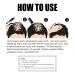Hair Thickening Fiber Powder - 12g Hair Building Fibers for Men & Women | Instant Hair Loss Concealer & Fuller Look | Natural Black - Buy Online on GoSupps.com