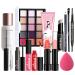 Professional Make-Up Set | Mknzome 14PC Makeup Kit with Bag | Eyeshadow Lip Gloss & Cosmetics | Perfect Christmas Gift for Girls & Women - Buy Online on GoSupps.com